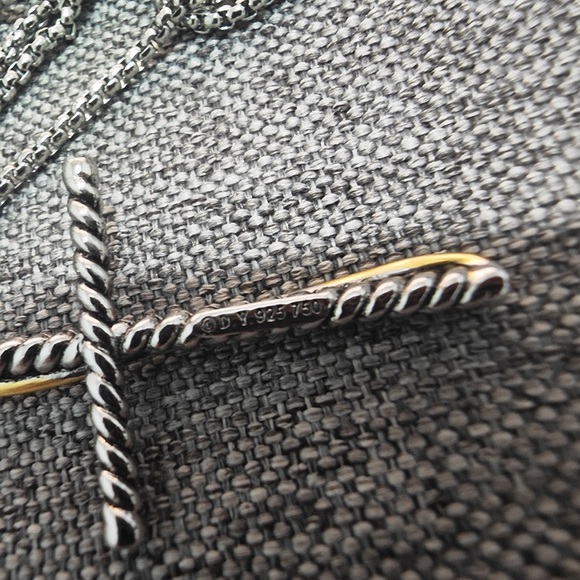 David Yurman Cross Necklace - Picture 5 of 5